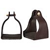 Tough1 Leather Covered Padded Endurance Stirrups