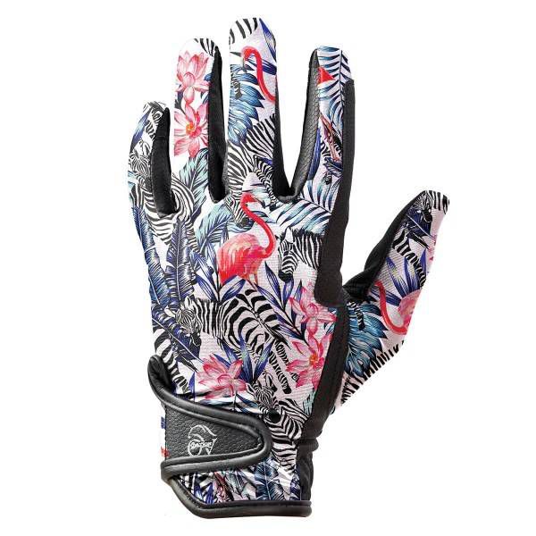 Ovation Cool Rider Glove S Zebra -  ENGLISH RIDING SUPPLY, 470994ZEBRASML
