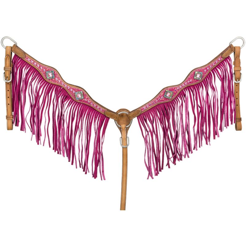 Tough1 Azalea Fringe Breast Collar