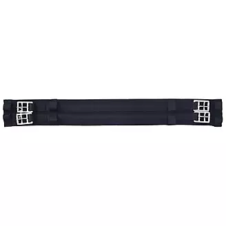 EquiRoyal Black Synthetic Dressage Girth