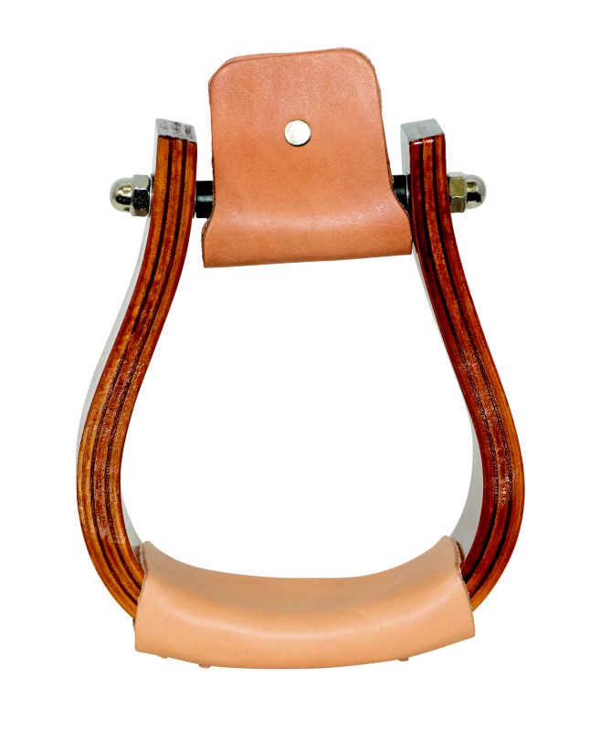 Equi-Sky 2 1/2in Wooden Visalia Stirrups -  PARTRADE TRADING COMPANY, LLC, UW33055000WO002
