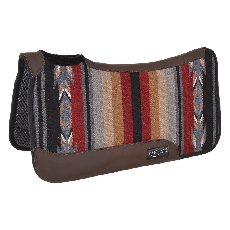 277-HJ7-GYT Reinsman Woven Tacky Too Contour Saddle Pad Gray sku 277-HJ7-GYT