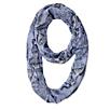 Lila Toile Infinity Scarf Blue