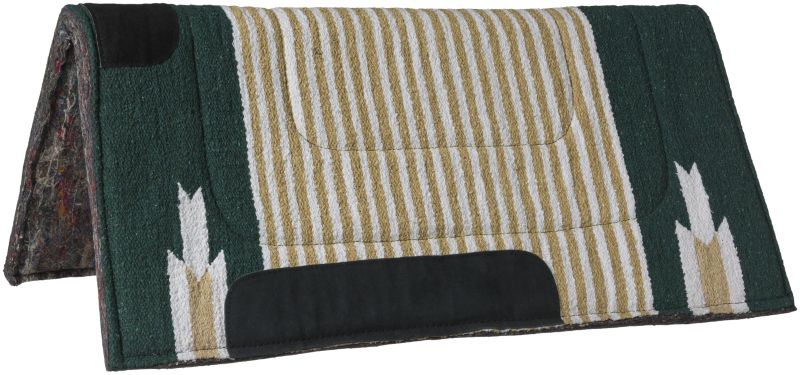 31-680-377-0 Tough1 Range Boss Felt Bottom Saddle Pad Green sku 31-680-377-0