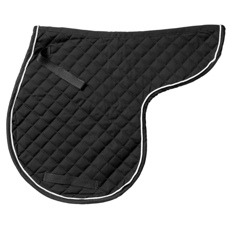 EquiRoyal Contour Quilted Cotton AP Pad Black