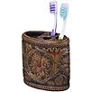 Leather Print Toothbrush Holder