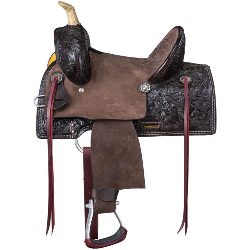 Tough1 Royal King Clifton Barrel Saddle 10in