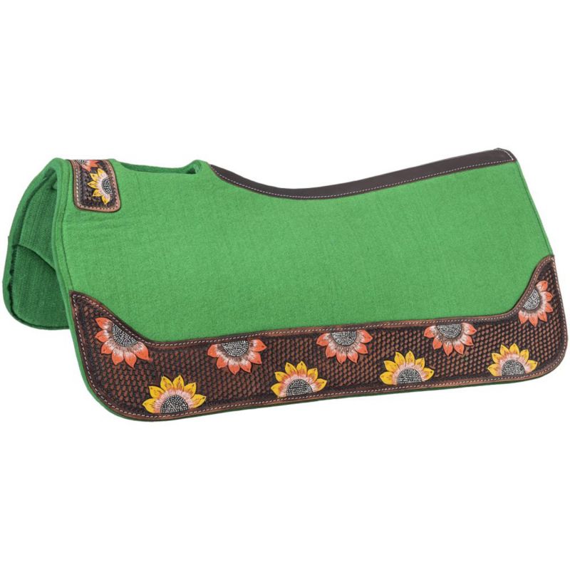 31-5660-42-0 Tough1 Sunflower Felt Saddle Pad sku 31-5660-42-0