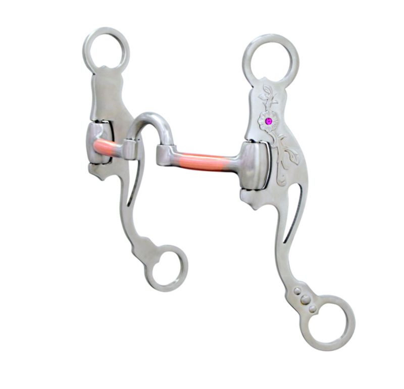 Metalab JG Low Correcting Bit W/Stainless Pink - StateLineTack.com