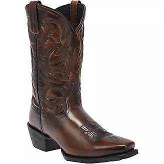 Laredo Mens Lawton Square Toe Boots