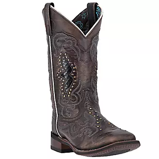 Laredo Ladies Spellbound Sq Toe Boots