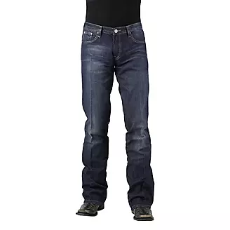 Stetson Mens 1014 Fit Semi-Dest Wash Jeans