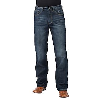Stetson Mens 1312 Fit Pieced Back Jeans