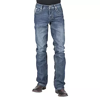 Stetson Mens V Deco Reverse Coin Pkt Jeans