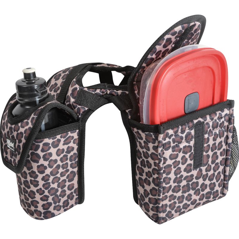 SB-HB-LBBH-LEO Cashel Designer Lunch Bag Bottle Holder Leopard sku SB-HB-LBBH-LEO