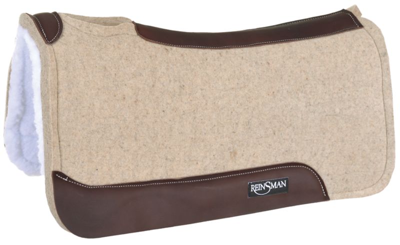 Reinsman APEX Wool Fleece Bottom Pad 31x32 Tan