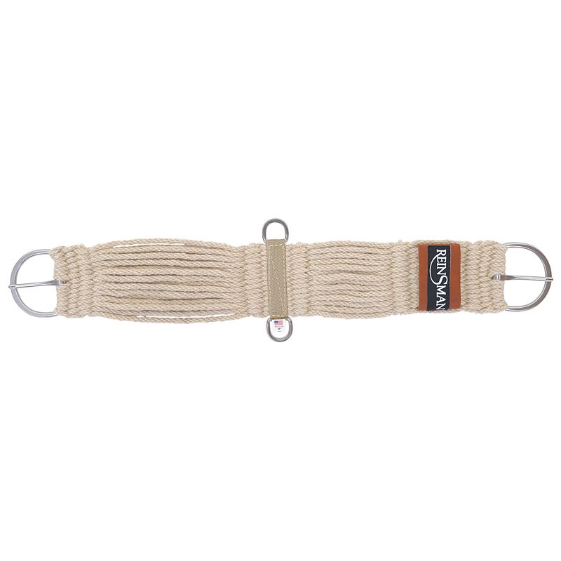 Reinsman Mohair Blend Straight Cinch 28in Tan