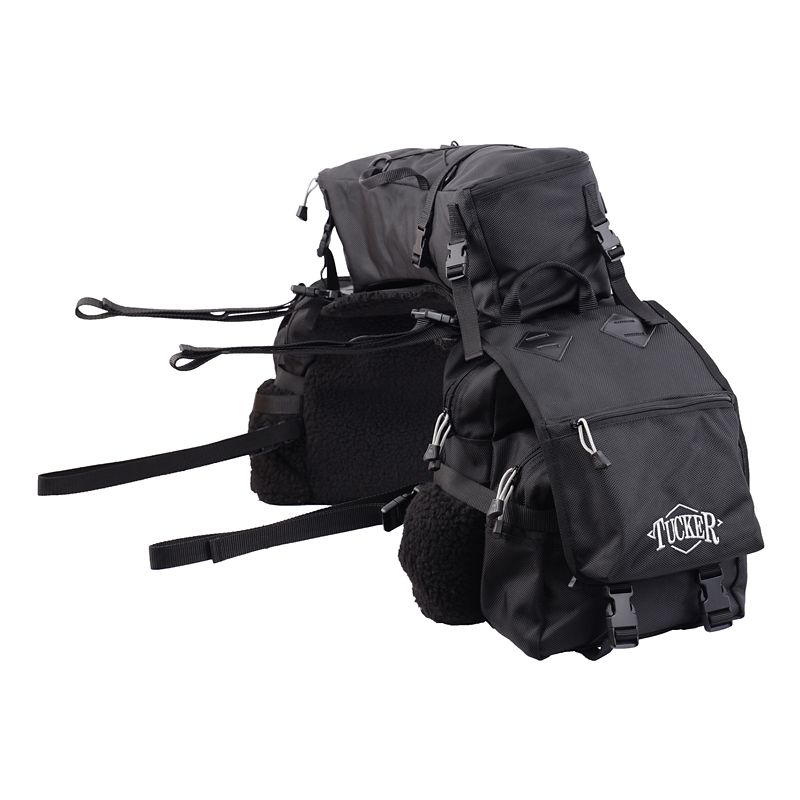 T104-65-BK Tucker Adventurer Saddle Bags Black sku T104-65-BK