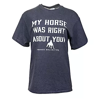 Horse Right Adult T-Shirt