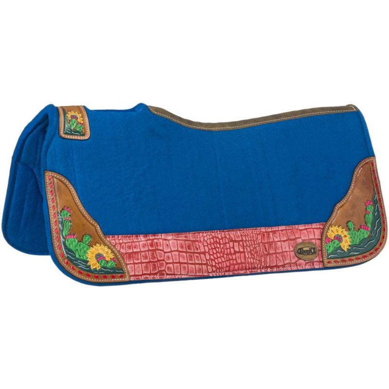 Tough1 Hand Painted Cactus Saddle Pad