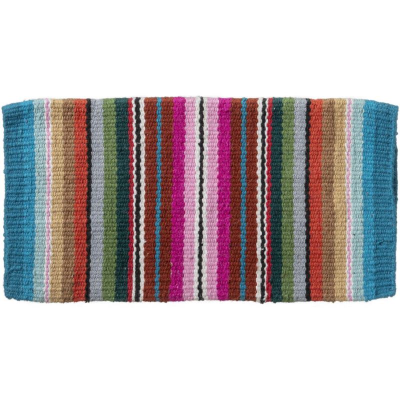 Tough1 Serape Wool Saddle Blanket 32x32