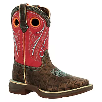 Durango Lil Rebel Youth Square Toe Boots