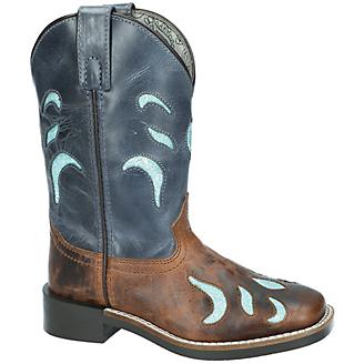Smoky Mountain Childs Astrid Brown/Blue Boots