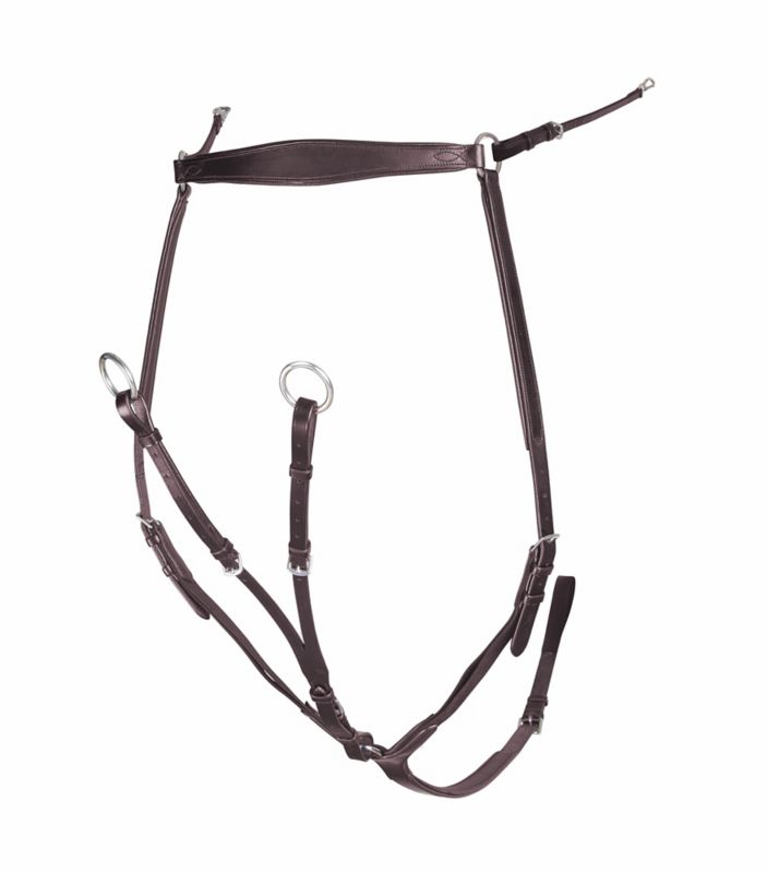 55504HAVANAFULLSZ Velociti Breastplate Full Havana sku 55504HAVANAFULLSZ