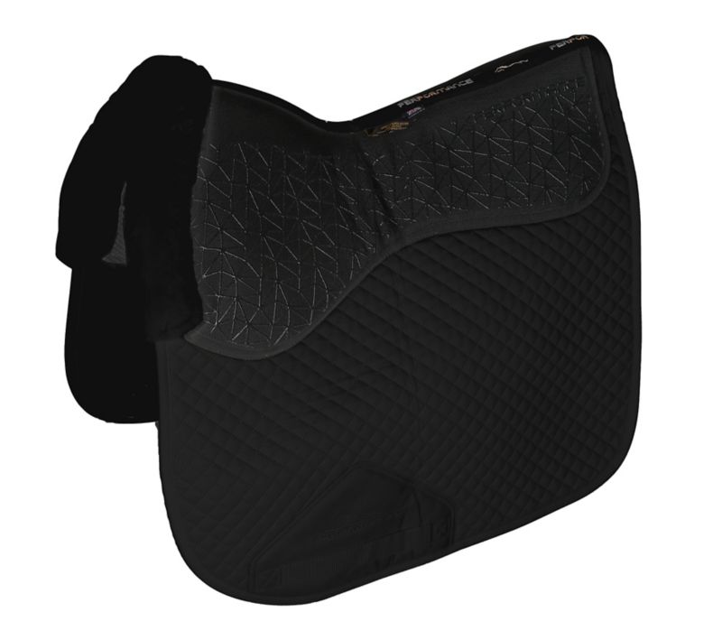 Performance Fusion Grip Dressage Pad Black