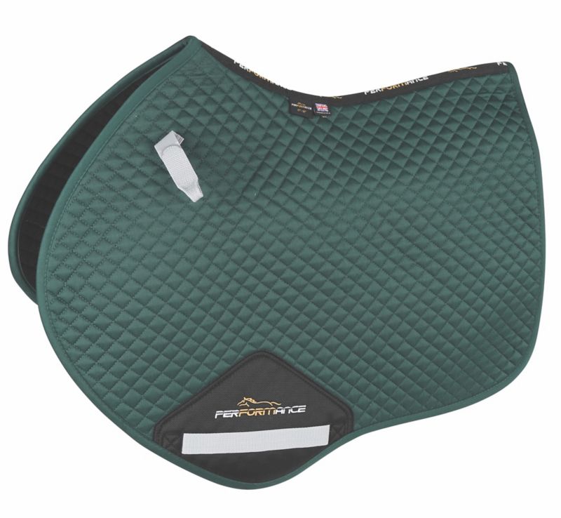 Performance Jump Saddle Pad Green