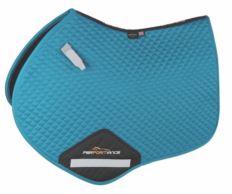 Performance Jump Saddle Pad Ocean Blue