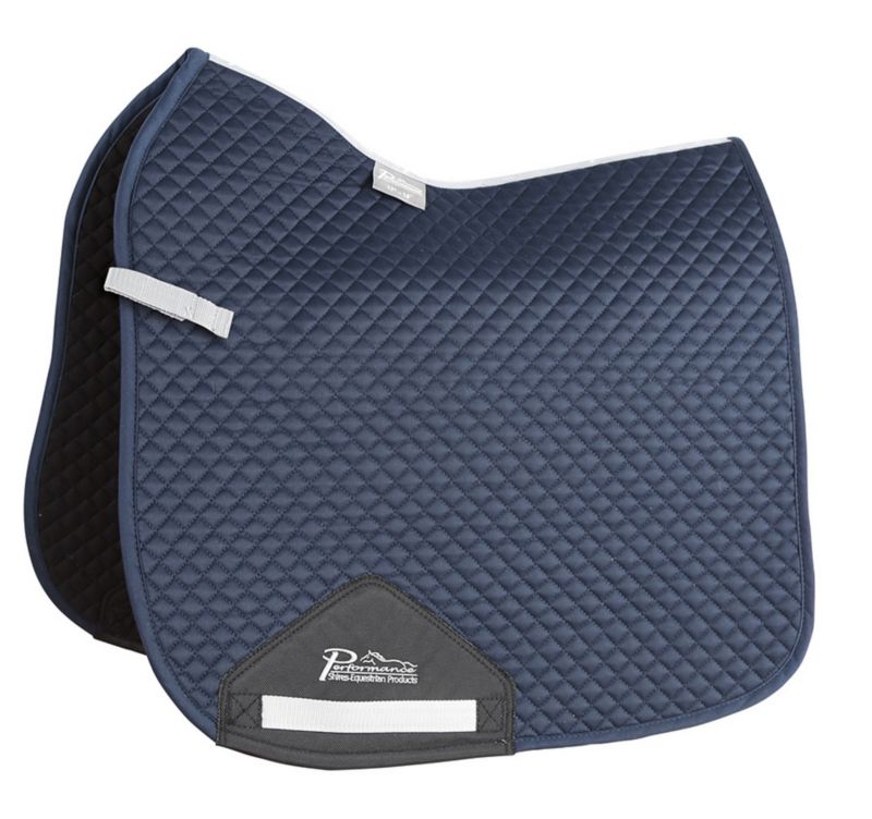 Performance Dressage Saddle Pad Navy