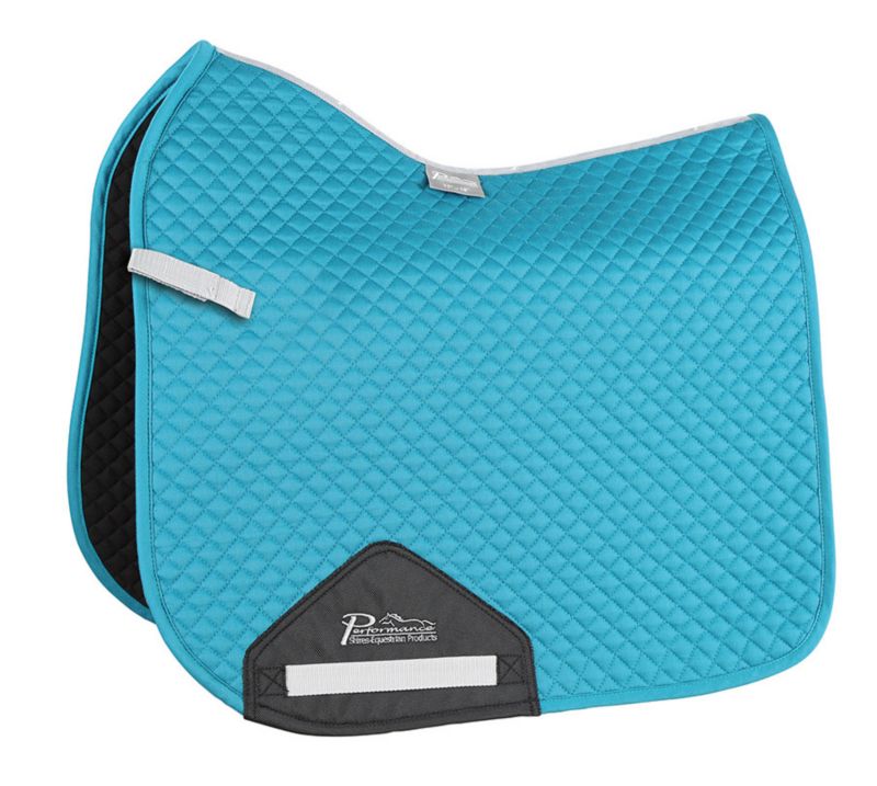 Performance Dressage Saddle Pad Ocean Blue