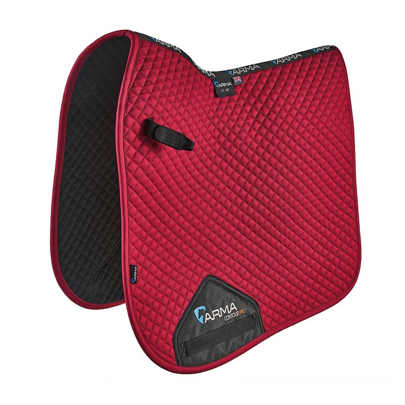 Performance Dressage Saddle Pad Raspberry