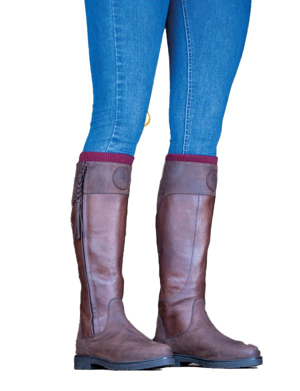 Ladies wide hotsell fit country boots