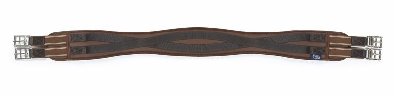 3579BROWN54 Shires Memory Foam Girth 54 Brown sku 3579BROWN54