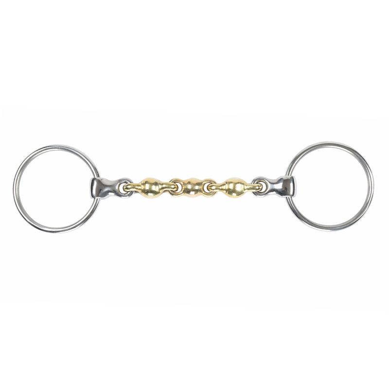 Shires Brass Alloy Loose Ring Waterford Bit 5