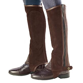 Ovation Childs Ribbed Suede Half Chaps