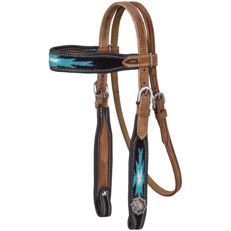 Tough1 Mini Aztec Browband Headstall