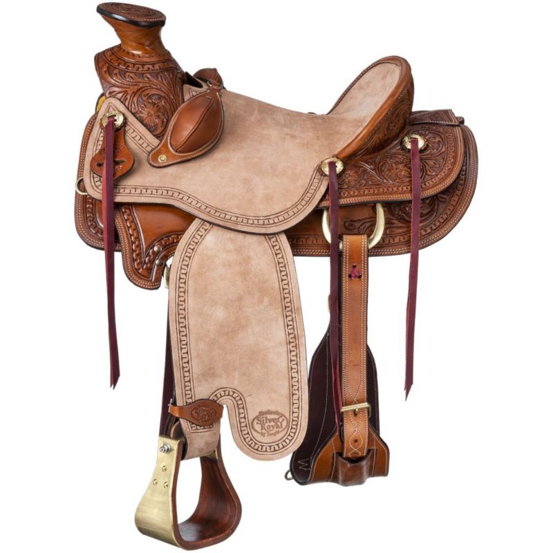 Silver Royal El Reno Wade Saddle 15in