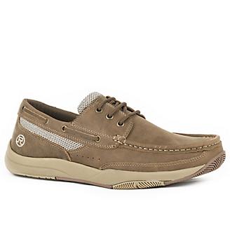 Roper Mens Lace-Up Boat Shoes