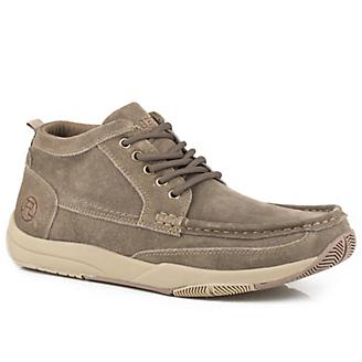 Roper Mens Suede Leather Lacer Shoes