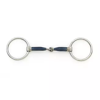 Blue Steel Med Weight Jointed Loose Ring Bit