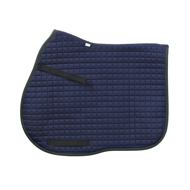 Ovation Coolmax Jumper AP Saddle Pad Navy/Green