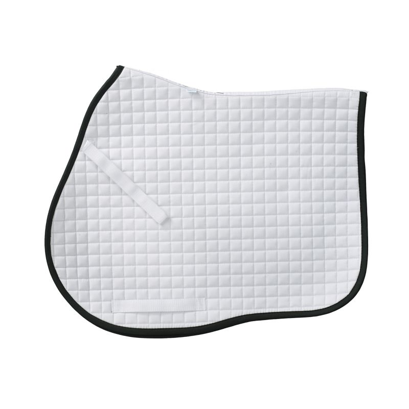 Ovation Coolmax Jumper AP Saddle Pad White/Green