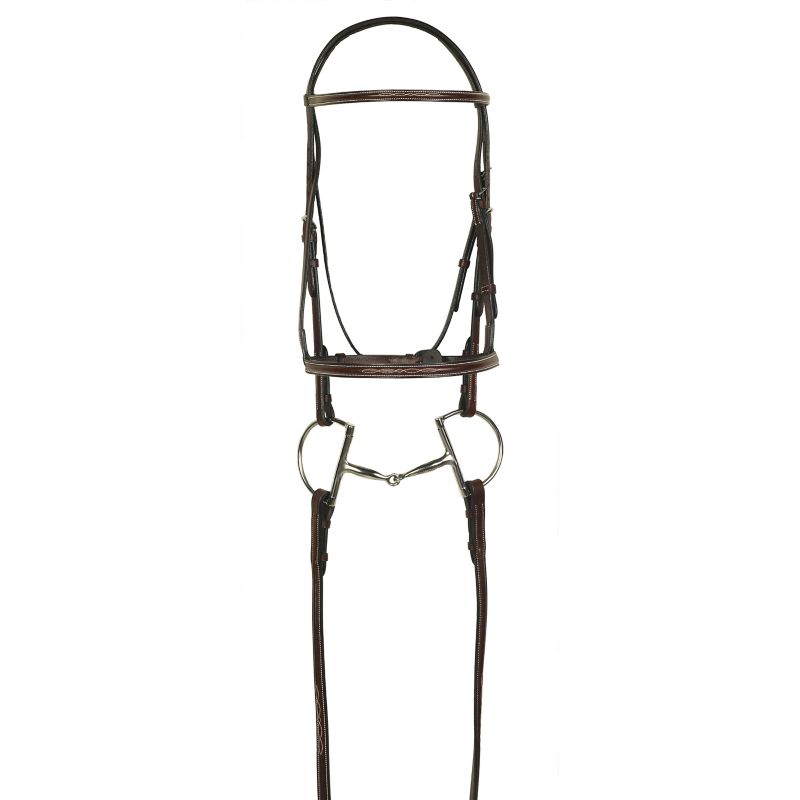 HK Americana Fancy Bridle w Lace Reins Cob