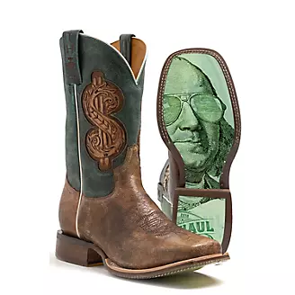 Tin Haul Mens Top Dollar Boots