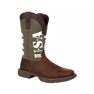 Durango Mens Rebel Army USA Boots