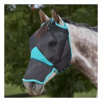 WB Deluxe Fine Mesh Fly Mask w.Nose