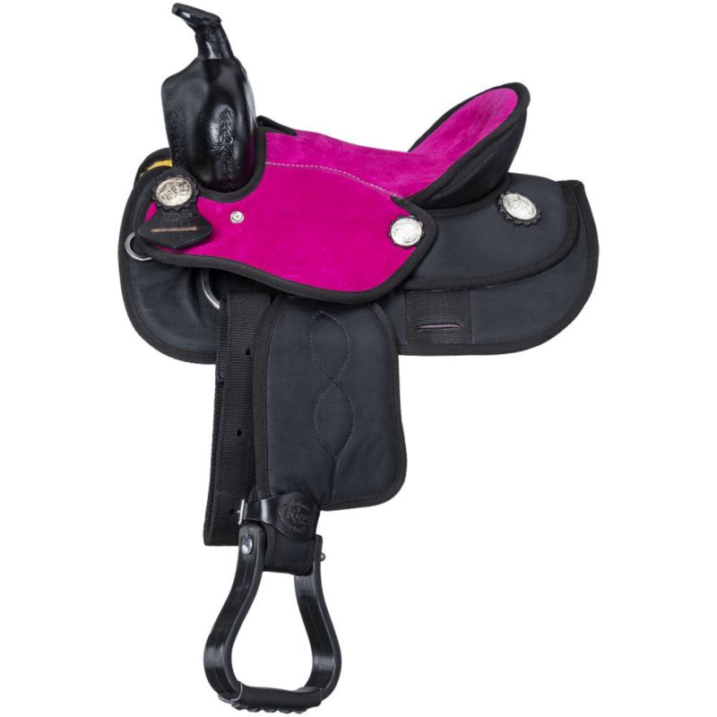 KS9211-11-11 Eclipse by Tough1 Synthetic Barrel Saddle 11in Pin sku KS9211-11-11